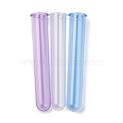 Acrylic Test Tubes, for Plant Propagation Hydroponic Plants, Mixed Color, 122.5x24mm, Inner Diameter: 17mm(DIY-K040-04)