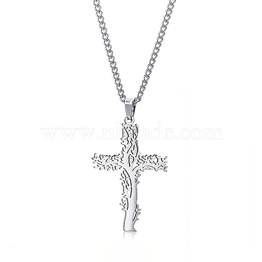 Cross Stainless Steel Necklaces