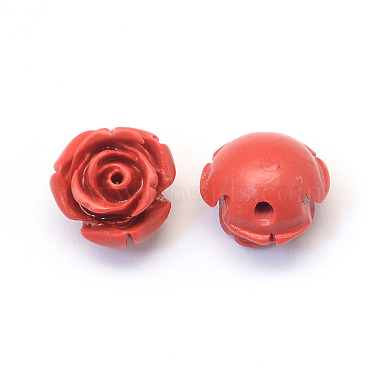 Flower Cinnabar Beads(CARL-Q003-07)-2