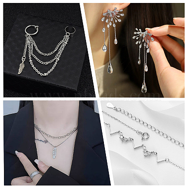 DIY Chain Bracelet Necklace Making Kit(DIY-CA0006-09)-6
