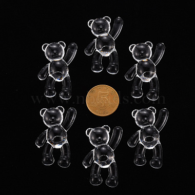 Transparente Acryl Perlen(X-MACR-S373-01B-205)-4