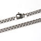 Tarnish Resistant 304 Stainless Steel Box Chain Necklaces(NJEW-H421-2)-1