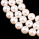 Electroplated Shell Pearl Beads Strands(BSHE-C011-01D)-3