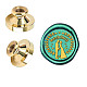 Wax Seal Brass Stamp Head(AJEW-WH0209-593)-1
