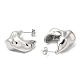 304 Stainless Steel Twist Stud Earrings(EJEW-B026-16P)-2