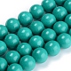 brins de perles de jade mashan naturel teint(X-DJDA-E266-8mm-01)-1