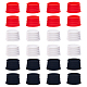 24Pcs 3 Colors Tennis Racket Handle Elastic Rubber Ring(FIND-GF0004-51)-1