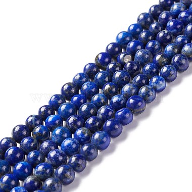 Chapelets de perles en lapis-lazuli naturel(G-F561-5mm-G)-3