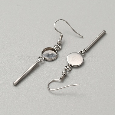 314 Stainless Steel Earring Hooks(STAS-WH0046-01E)-2