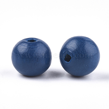 Painted Natural Wood Beads(WOOD-S049-05B)-2