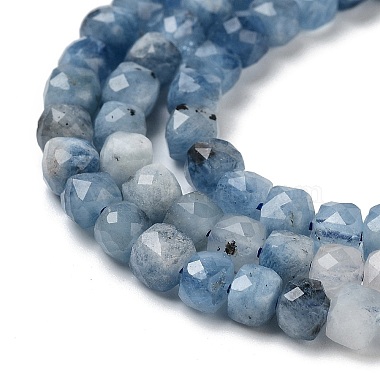 Natural Aquamarine Beads Strands(G-B088-E10-04)-4