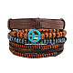 Bracelets de multi-brins(BJEW-N0011-019)-1