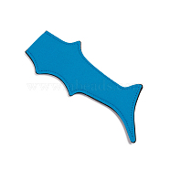 Neoprene Ice Pop Holder Bags, Shark Ice Pop Sleeves, Reusable Ice Pop Covers, Blue, 21.5x8x0.5cm(AJEW-WH0115-06A)