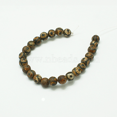 Tibetan Style 3-Eye dZi Beads(G-K166-04-8mm-L2)-3