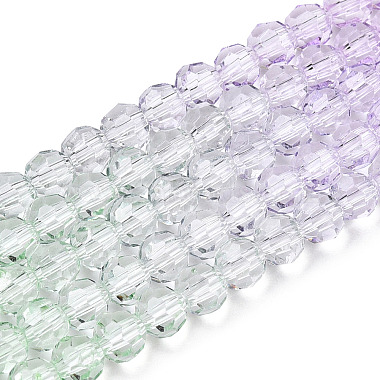 Transparent Glass Beads Strands(X-GLAA-E036-07V)-2