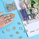 40Pcs 10 Styles Alloy Connector Charms with Crystal Rhinestone(ALRI-SC0001-34)-3