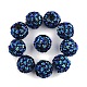 10pcs perles acryliques opaques(OACR-YW0003-35I)-1