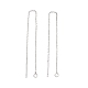 Non-Tarnish 304 Stainless Steel Stud Earring Finding(X-STAS-E161-06P)-2