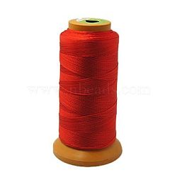 Nylon Sewing Thread, Red, 0.1mm, about 640~680m/roll(NWIR-G004-0.1mm-12)