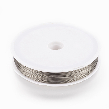 70M/Roll Tiger Tail, Original Color(Raw) Wire,Nylon-coated Stainless Steel, Raw, 0.45mm, about 229.65 Feet(70m)/roll