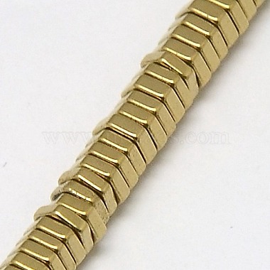 Electroplate Non-magnetic Synthetic Hematite Beads Strands(G-J165-4mm-05)-3