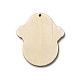 pendentifs en bois imprimé simple face(WOOD-H102-02G)-3
