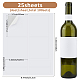 Paper Self Adhesive Wine Bottle Label(DIY-WH0349-392A)-2