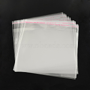 OPP Cellophane Bags, Square, Clear, 18x17.5cm, Unilateral Thickness: 0.035mm, Inner Measure: 14.5x17.5cm.(X-OPC-R012-20)