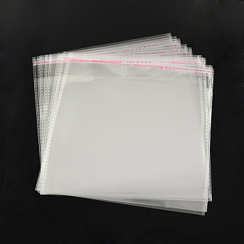 OPP Cellophane Bags, Square, Clear, 18x17.5cm, Unilateral Thickness: 0.035mm, Inner Measure: 14.5x17.5cm.