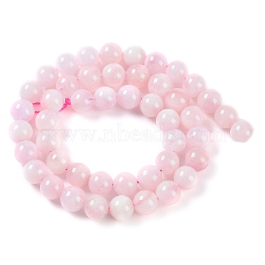 perles naturelles morganite brins(G-F602-12-8mm-01)-4