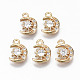 Brass Micro Pave Cubic Zirconia Charms(X-KK-S359-029-RS)-1