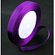 Атласная лента темно-фиолетового цвета(X-RC006-35)-1