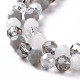 perles de verre brins(X-GLAA-E036-09D)-4