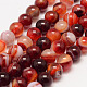 Natural Striped Agate/Banded Agate Bead Strands(G-K155-B-6mm-01)-1