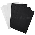 6 Sheets 2 Colors Plastic Bottom for Knitting Bag, Women Bags Handmade DIY Accessories, Rectangle, Mixed Color, 30~30.3x20~20.4x0.12cm, 3 sheets/color(FIND-PH0020-18)