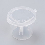 DIY Crystal Epoxy Resin Material Filling, Pegasus, for Jewelry Making Crafts, with Transparent Disposable Resin Tube/Box, White, 35x23x28mm(DIY-WH0161-55D)