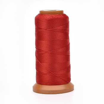 Polyester Threads, for Jewelry Making, Red, 0.12mm, about 1640.41 yards(1500m)/roll