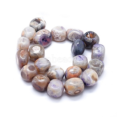 Natural Agate Beads Strands(G-I245-32A)-2