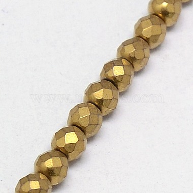 Electroplate Non-magnetic Synthetic Hematite Beads Strands(G-J169C-4mm-04)-3