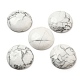 cabochons howlite naturelles(G-C115-02B-12)-1