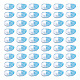 50G Transparent Acrylic Beads(TACR-TA0001-61A)-2