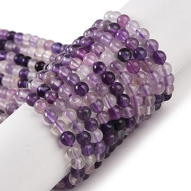 brins de perles de fluorite violet naturel(G-P530-B08-01)-4
