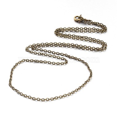 Iron Cable Chain Necklace Making(NJEW-JN01385-01)-2