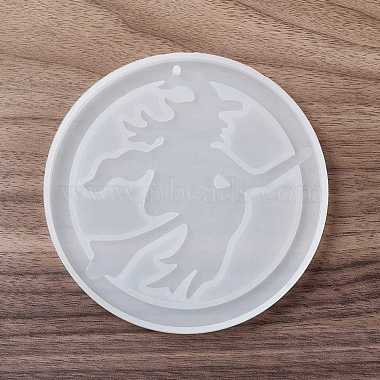 DIY Witch Pendant Silicone Statue Molds(DIY-E049-01)-2