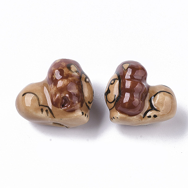 Perles en porcelaine manuelles(X-PORC-N004-88)-4