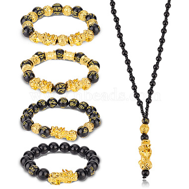 Mixed Color Alloy Bracelets & Necklaces