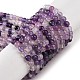 Natural Purple Fluorite Beads Strands(G-P530-B08-01)-4