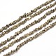 Natural Pyrite Nuggets Beads Strands(G-I125-84)-1