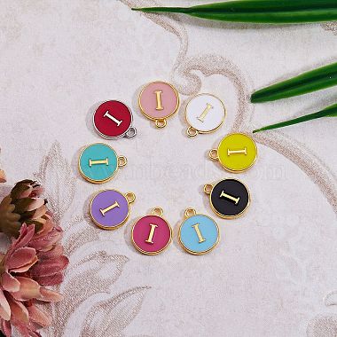 120Pcs 12 Colors Golden Plated Alloy Charms(ENAM-SZ0001-64I)-4