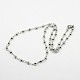 Ball Chain Necklace for Men(NJEW-F027-25)-1